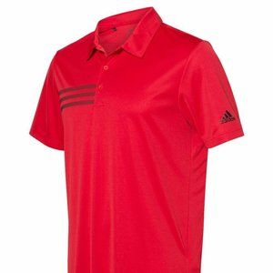 Adidas Men's L Collegiate 3-Stripes  Sport Shirt